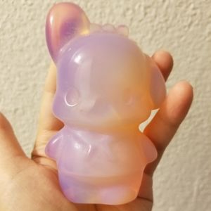 Opalite pochacco carving pink